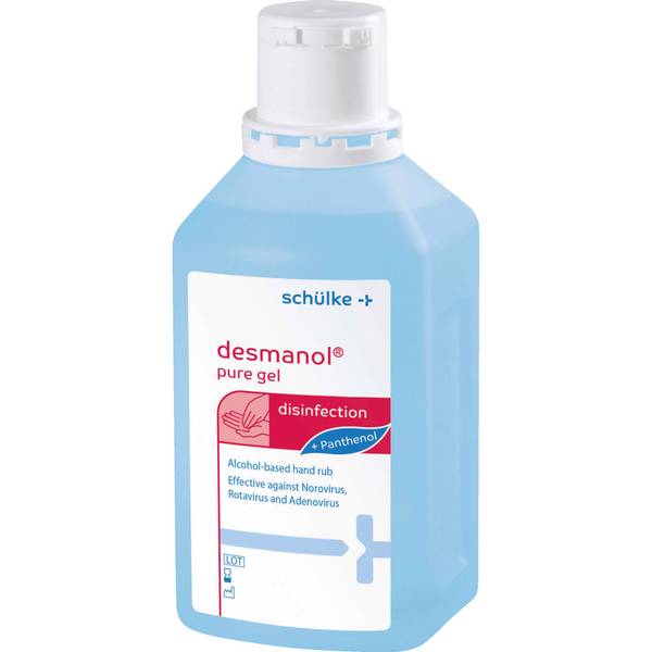 schülke Desinfektionsmittel desmanol® pure, zur Handdesinfektion, 500ml/Flasche