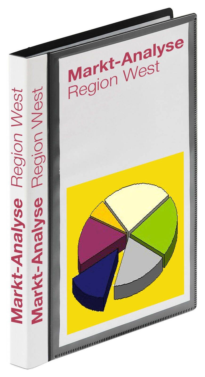 FOLDERSYS - Sichtbuch schwarz mit 20 Hüllen-0