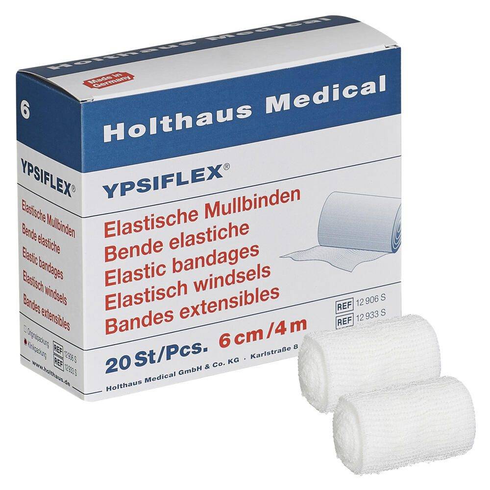 Holthaus Medical Mullbinden 6 cm x 4 m weiß 12933S-0