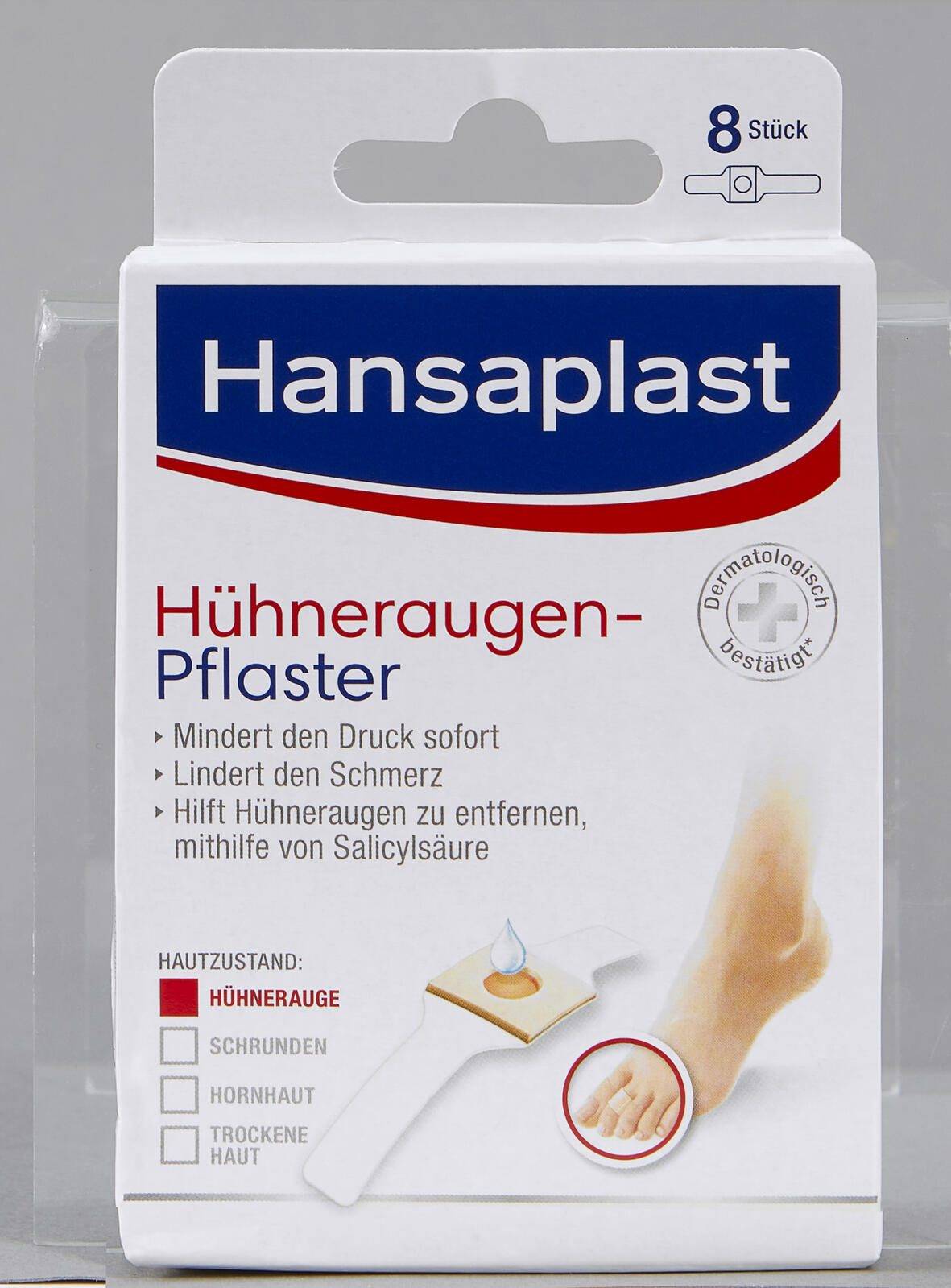 Hansaplast Hühneraugen-Pflaster beige, weiß 50430-0