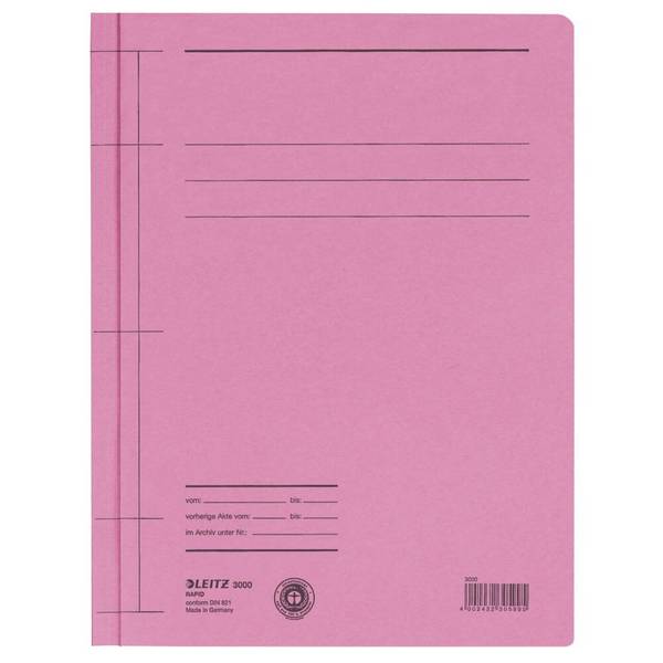 ESSELTE LEITZ - 25 Schnellhefter 3000 Karton pink DIN A4