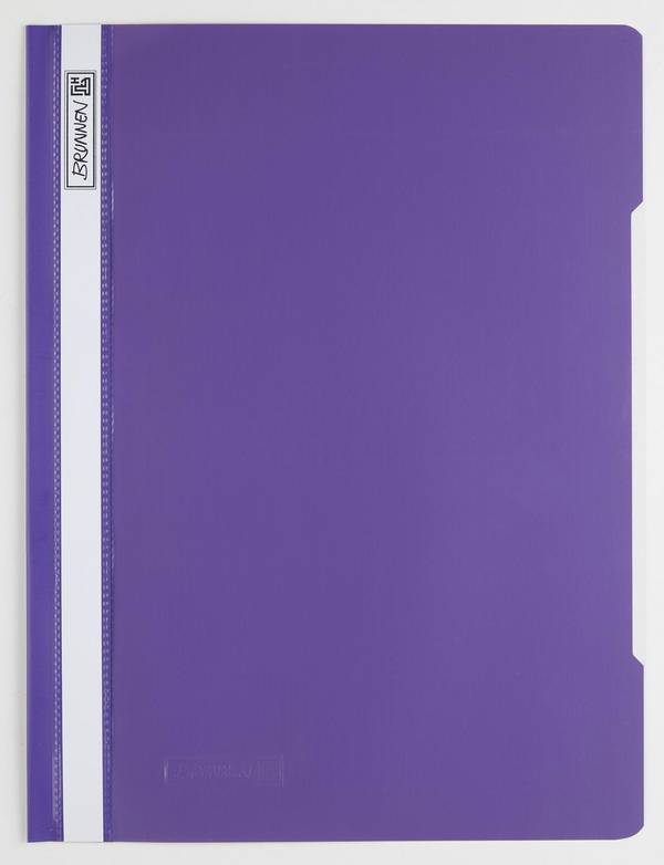 BRUNNEN Schnellhefter DIN A4 überbreit PVC violett 102011062