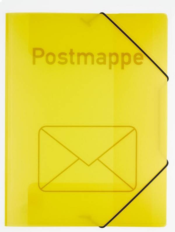 VELOFLEX - Eckspanner Postmappe DIN A4 gelb
