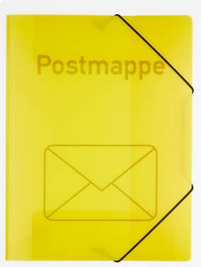 VELOFLEX - Eckspanner Postmappe DIN A4 gelb