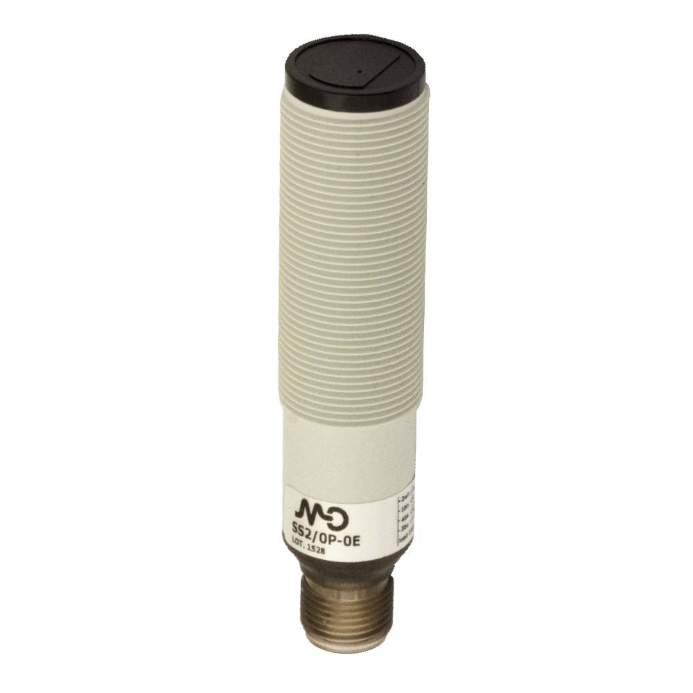 MD Micro Detectors SS2/LP-0E Photoelectric sensor M18 Diffuse 100mm PNP Lon plast.-0