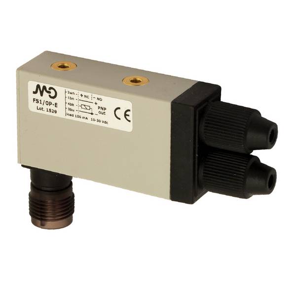 MD Micro Detectors FS1/0N-E Optical Fibre Amplifier midi 10...30Vdc NPN NO/NC