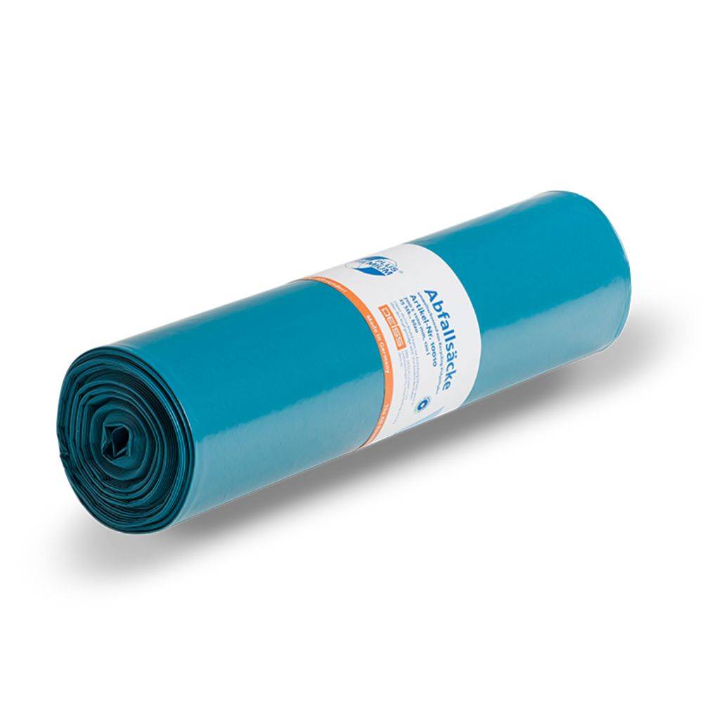 DEISS Premium Plus® Typ-100 Abfallsäcke 10010, 120 Liter - Der Allrounder - Karton / 120 Liter | Karton (10 Rollen)-1