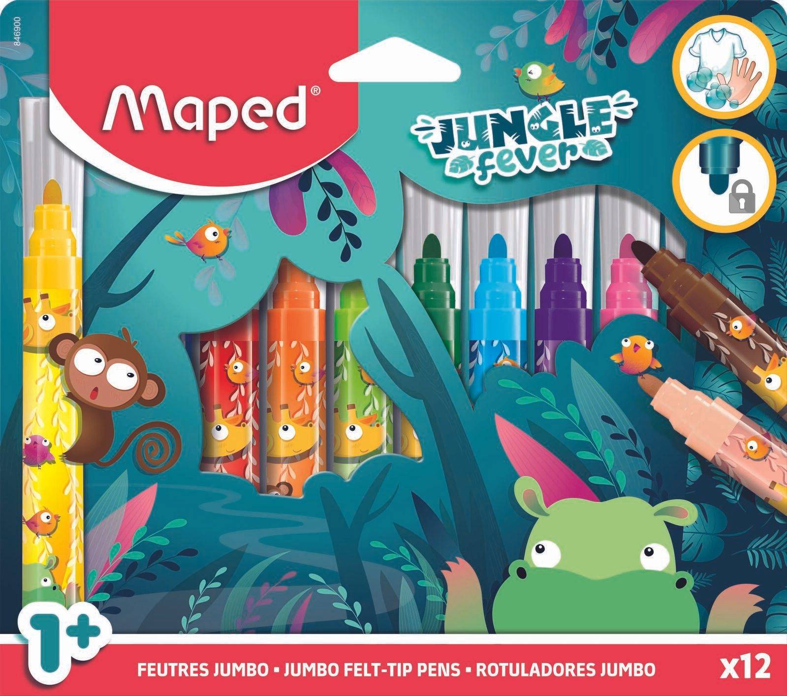maped Filzstifte JUNGLE fever Mehrfarbig 846900-0