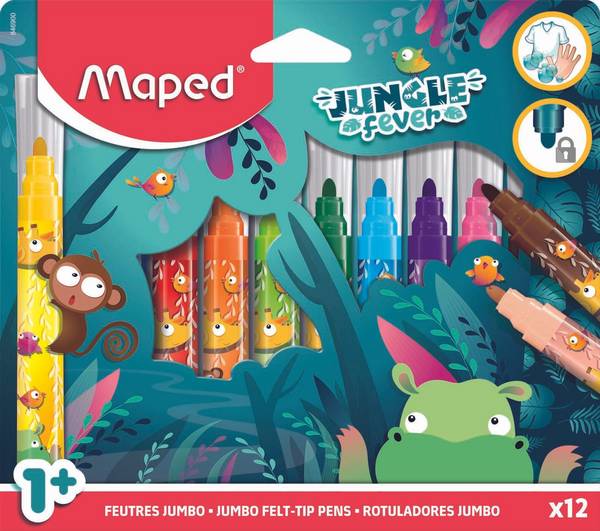 maped Filzstifte JUNGLE fever Mehrfarbig 846900