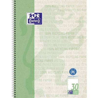 Oxford 400159361, Monochromatisch, Grün, A4+, 800 Blätter, 90 g/m², Universal-0