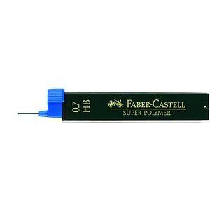 FABER-CASTELL SUPER-POLYMER Bleistiftminen HB 0,7 mm - 12 Stück-0