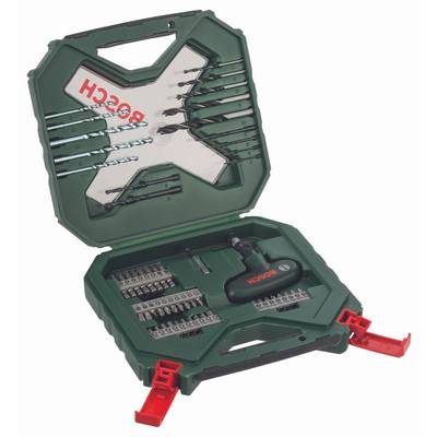 X-Line Classic Bohrer- und Schrauber-Set, 54-teilig-0