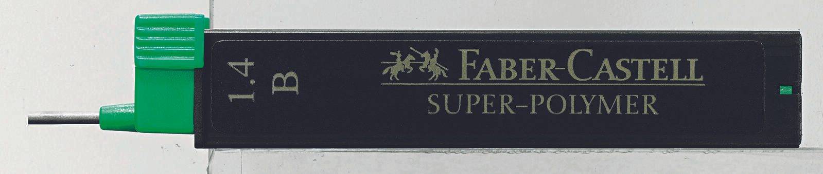 FABER-CASTELL SUPER-POLYMER Bleistiftminen 1.4 mm schwarz 121411-0
