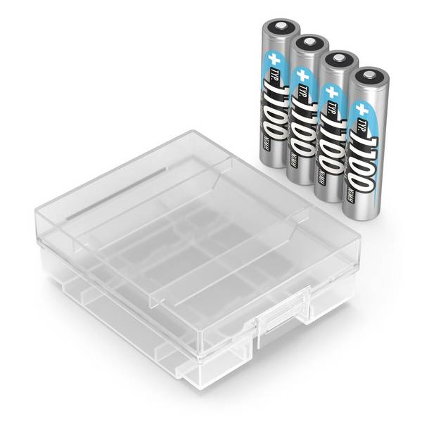 Ansmann Micro AAA -Akku NiMH 4er+ Box 1100 mAh 1.2 V 1 Set 1311-0002 - Micro (AA