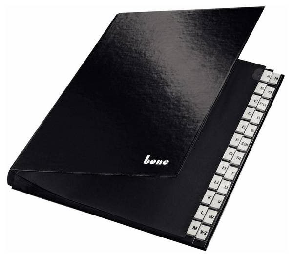 BENE - Pultordner A-Z schwarz
