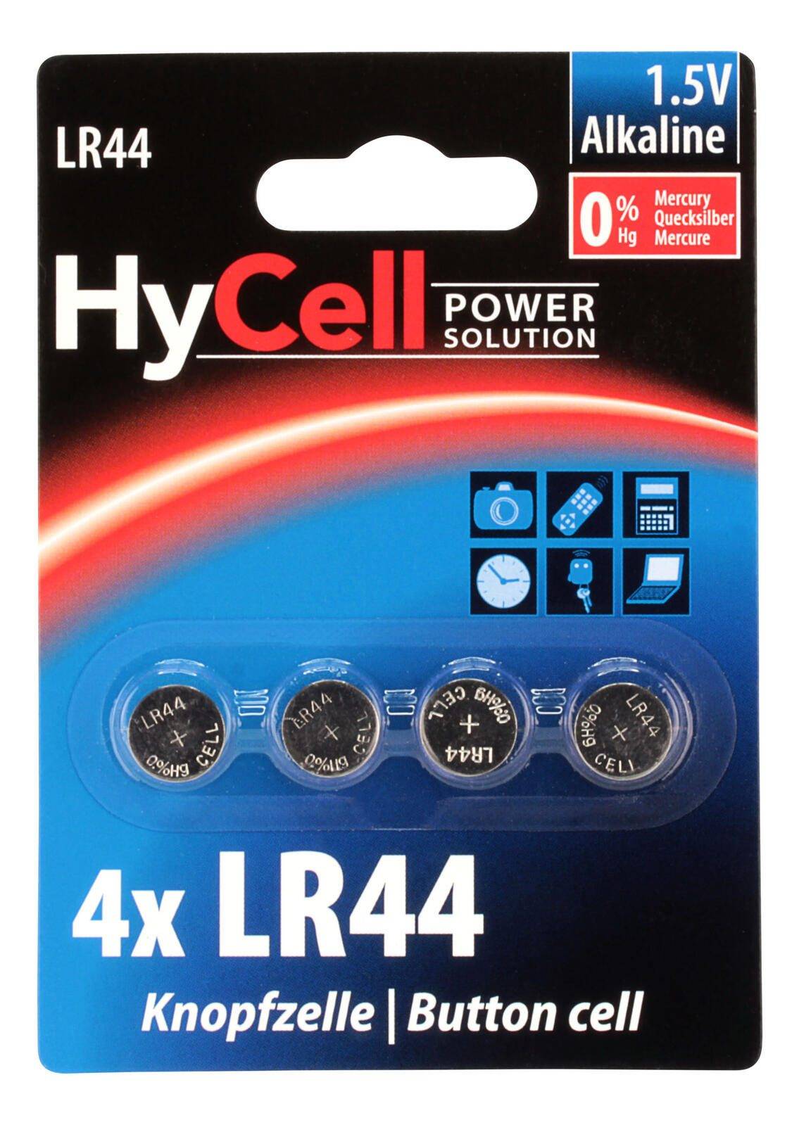 Ansmann 1516-0024, Einwegbatterie, SR44, Alkali, 1,5 V, 4 Stück(e), Sichtverpackung-0