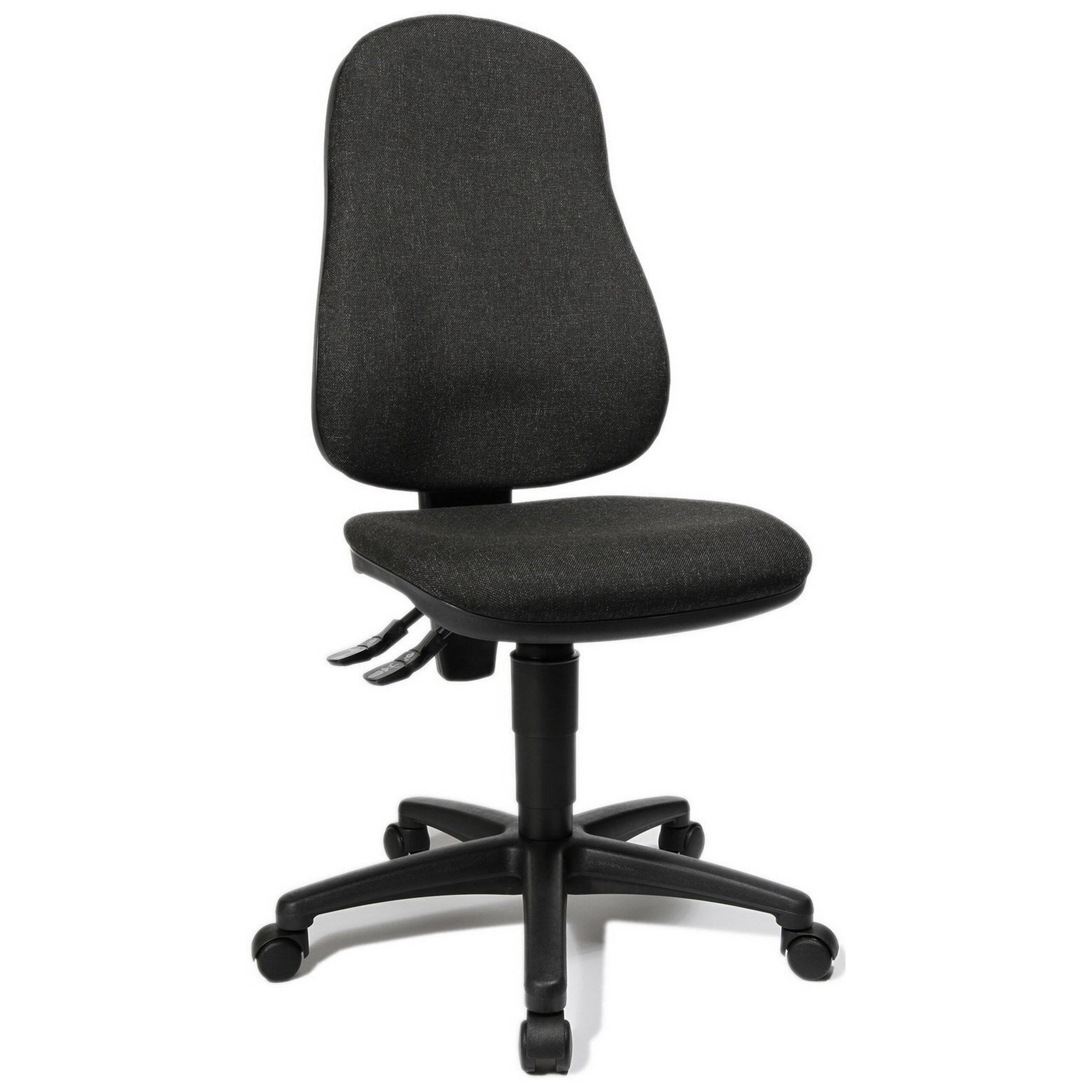 Topstar Bürostuhl Drehstuhl POINT 60 Stoff anthrazit-0