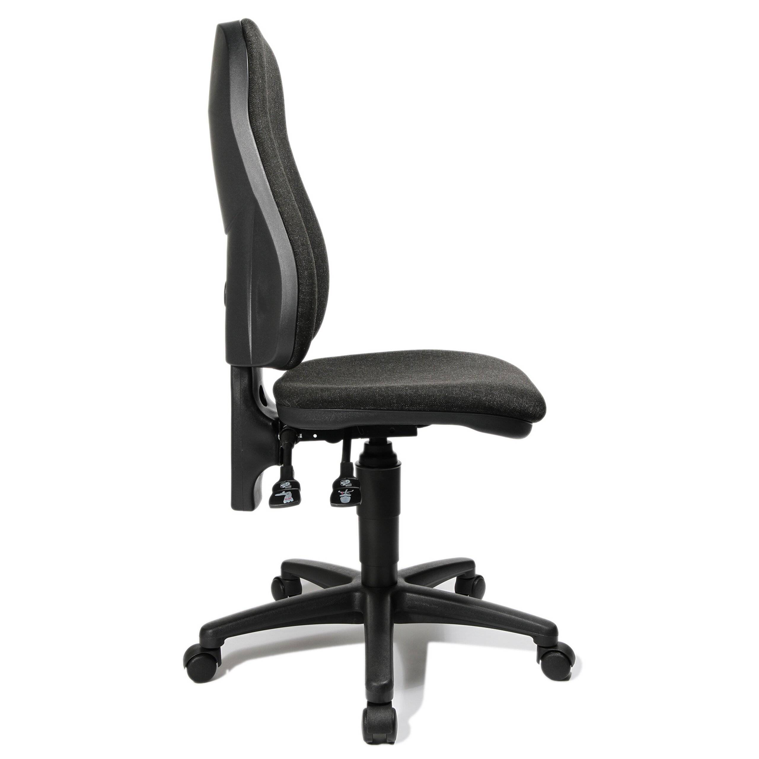 Topstar Bürostuhl Drehstuhl POINT 60 Stoff anthrazit-3