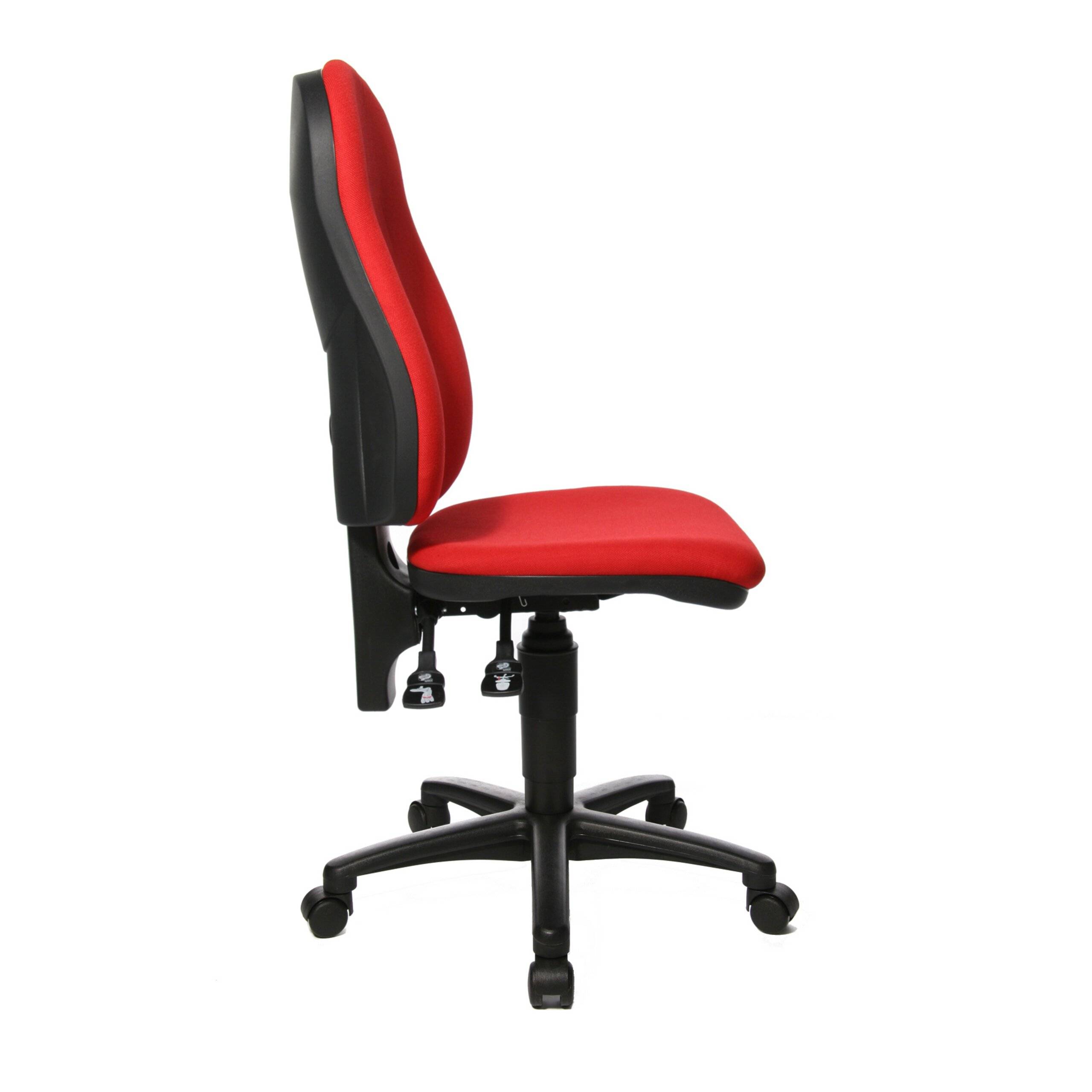 Topstar Bürostuhl Drehstuhl POINT 60 Stoff rot-3