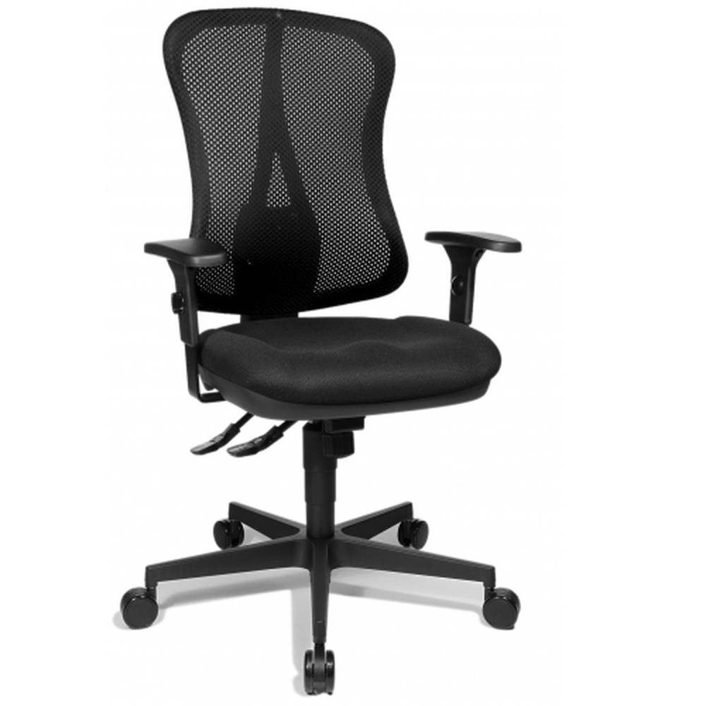 SP Topstar Bürostuhl Drehstuhl Head Point SY Stoff/Netzstoff schwarz-0
