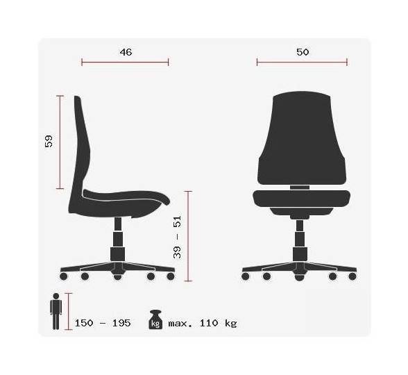 SP Topstar Bürostuhl Drehstuhl Head Point SY Stoff/Netzstoff schwarz-2