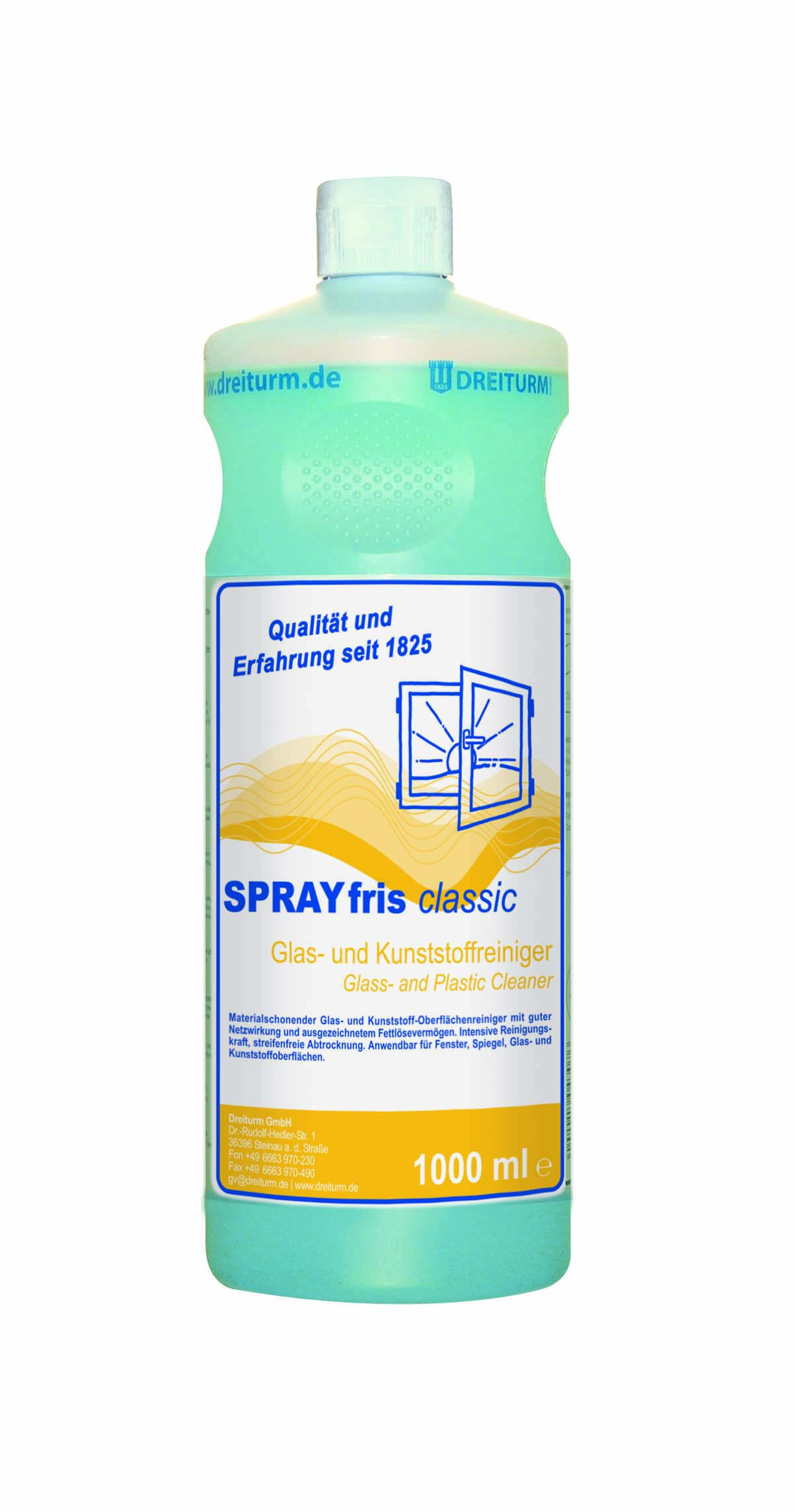 DREITURM Glasreiniger SPRAYFRIS classic, 1 Liter (6420532)-0
