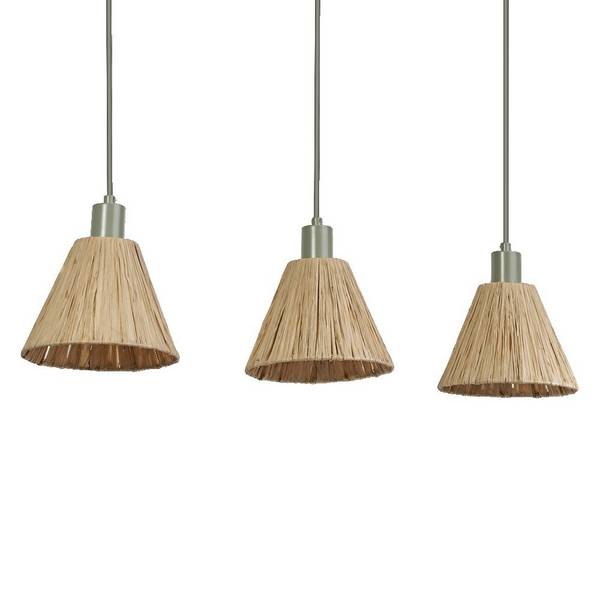 Ledvance Pendelleuchte 3xE27 D.RaffiaPendLin3XE27