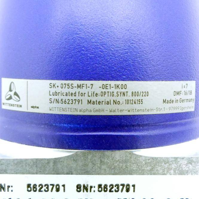 Wittenstein alpha Hypoidgetriebe SK+075S-MF1-7 (5623791)-1