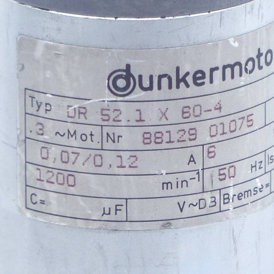 Dunkermotoren Getriebemotor (DR52.1X60-4)-1