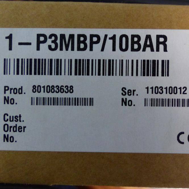 HBM Messtechnik 1-P3MBP/10BAR, Druckaufnehmer-1