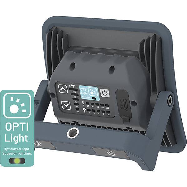 LED-Baustrahler NOVA R forLIFE tragbar mit Akku Dimmfunktion USB-Powerbank Magnethalter. SCANGRIP 82379149-1