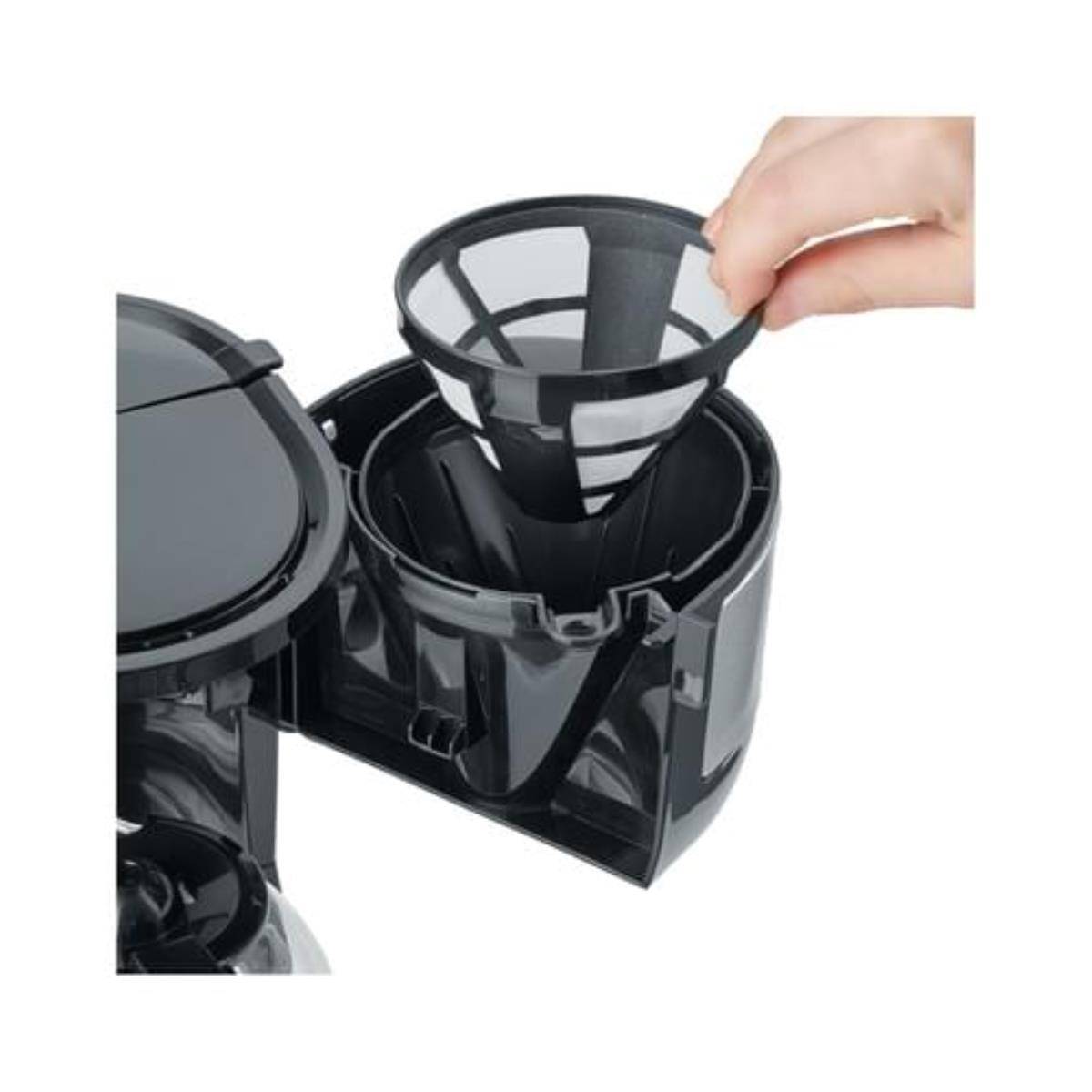 SEVERIN KA 4808 Kaffeemaschine 750W 4 Tassen Edelstahl schwarz-3