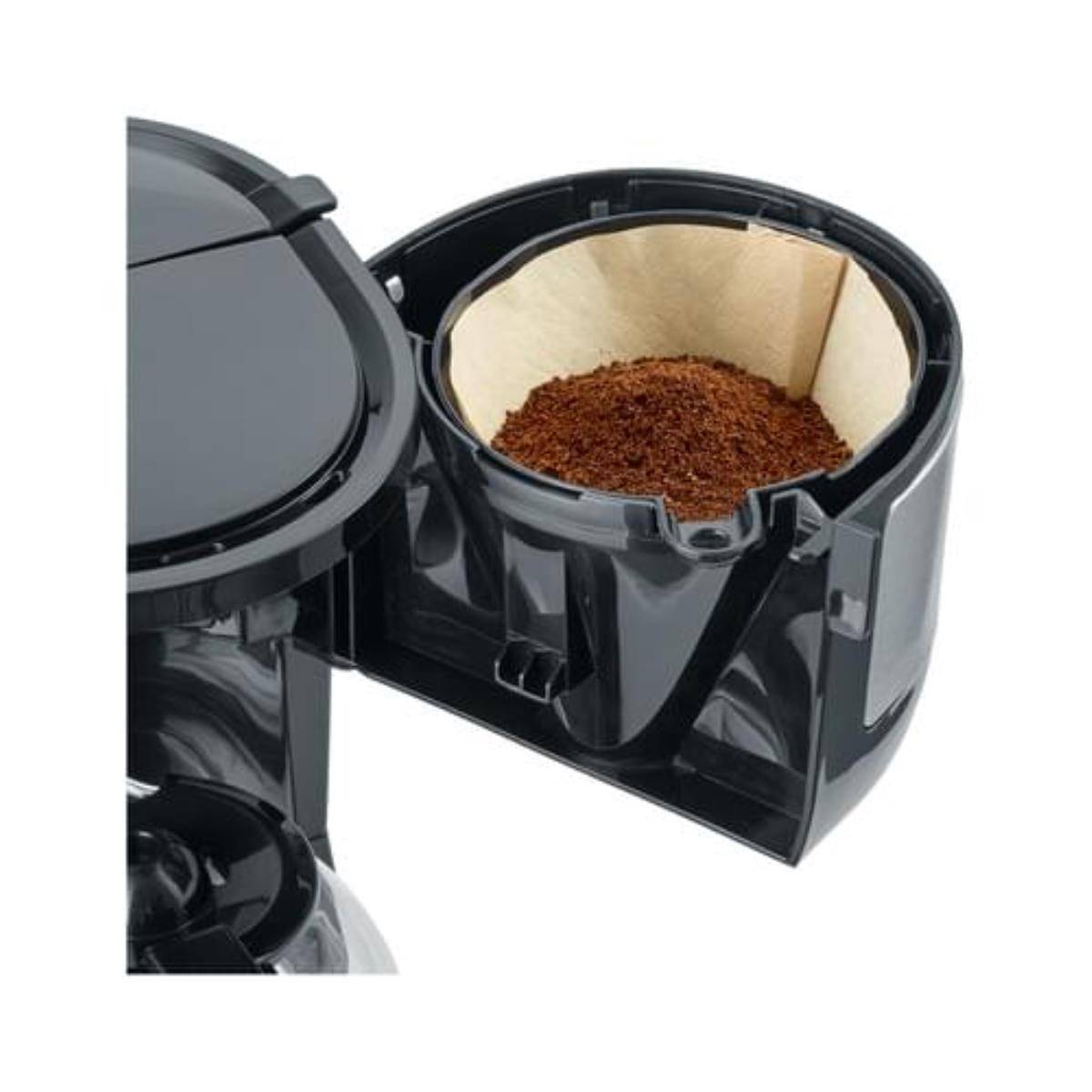 SEVERIN KA 4808 Kaffeemaschine 750W 4 Tassen Edelstahl schwarz-4