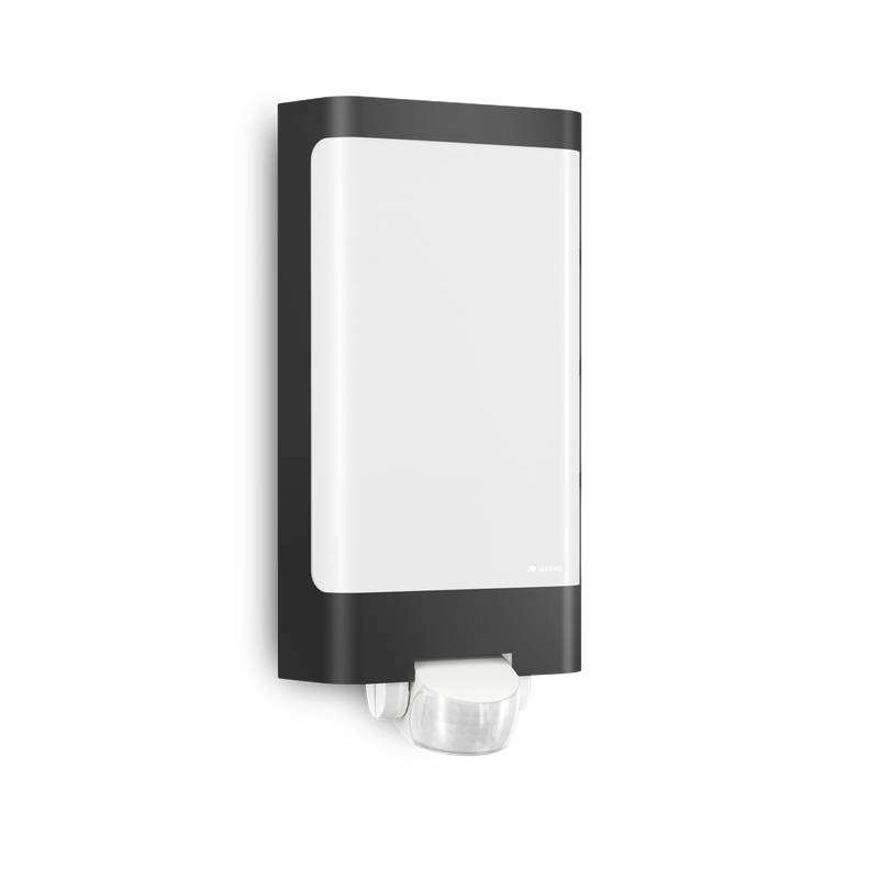 Steinel L 240 110054657 LED-Außenwandleuchte mit Bewegungsmelder LED LED fest eingebaut 9.3 W Anthrazit-0