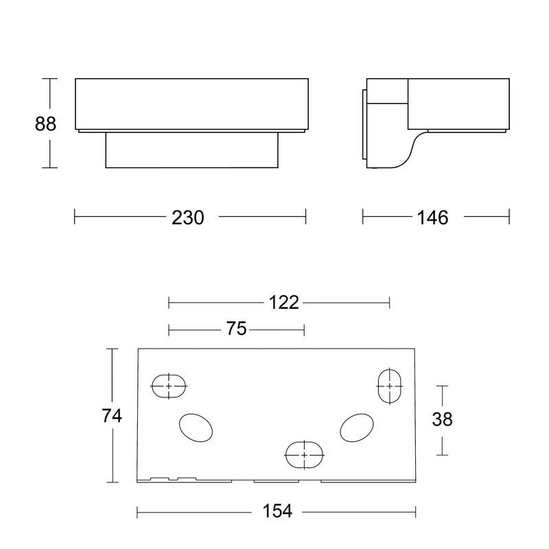 Steinel Sensor-Außenleuchte L 800 LED iHF Connect Anthrazit-5