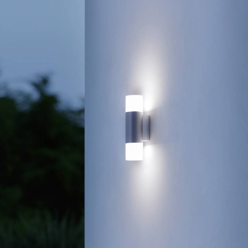Steinel L 910 S 576202 LED-Außenwandleuchte mit Bewegungsmelder LED LED fest eingebaut 9.8 W Anthrazit-1