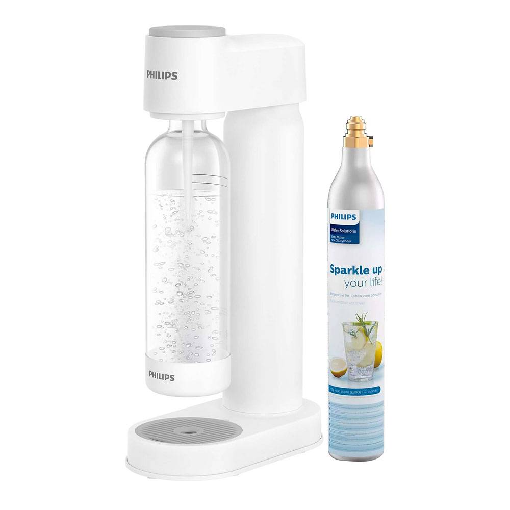 Philips sparkling water maker GoZero ADD4901WH white-0