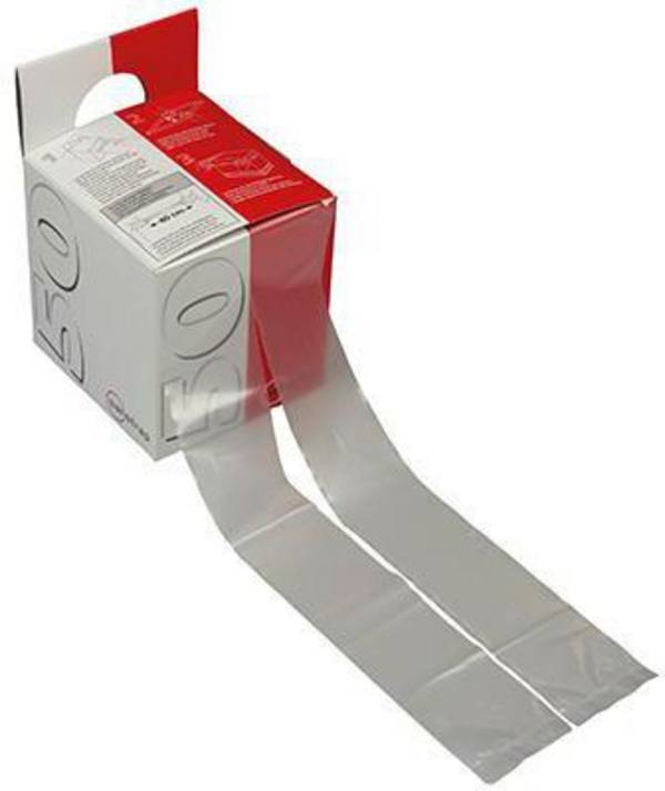 Dehnband Maße 1200x50mm Spendekarton transparent 200St. TRANSPAK