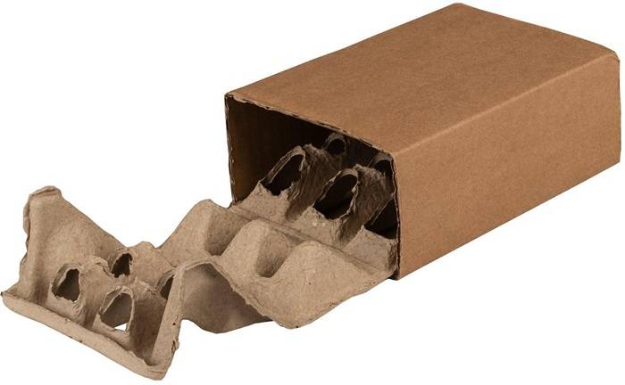 Polsterbox L-BOXeco basic Maße 100x50x50mm Noppenhöhe 25mm TRANSPAK-0