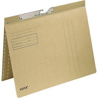 LEITZ Pendelhefter DIN A4 kaufmännische Heftung naturbraun 21140000-0