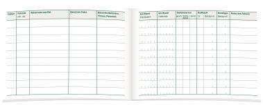RNK Fahrtenbuch 3119/2 PKW DIN A6 quer 2 St./Pack. +Parkscheibe