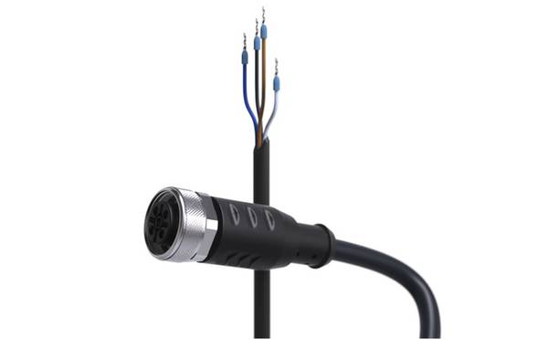 Sensorleitung M12 4P PUR 2m IP67 - 2 m - PUR-Kabel - AA052 - autosen