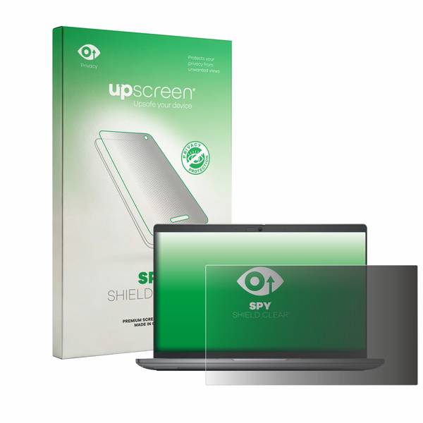 upscreen Blickschutzfolie für Dell Latitude 5450 Laptop 14" Anti-Spy Privacy Blaulichtschutz Sichtschutzfolie