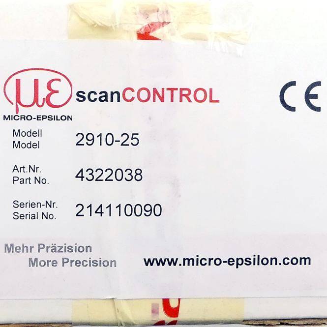 Micro-Epsilon Laser-Profil-Scanner scanCONTROL 2910-25 (4322038)-1