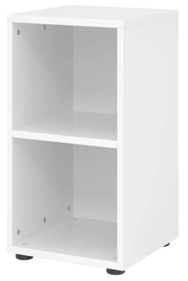 Regal 2 Ordnerhöhen 400x400x748 mm Weiß