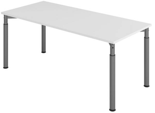 HAMMERBACHER höhenverstellbarer Schreibtisch VYS19/5/G lichtgrau