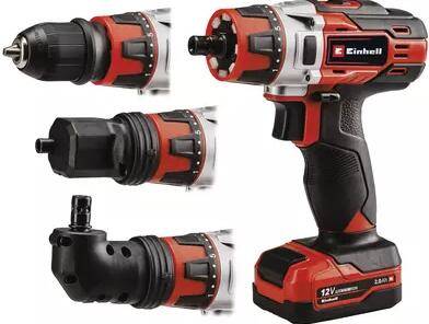 Einhell Akku-Bohrschrauber-Set TE-CD 12/1 3X-Li (1x2.0 Ah) (4513595)-0