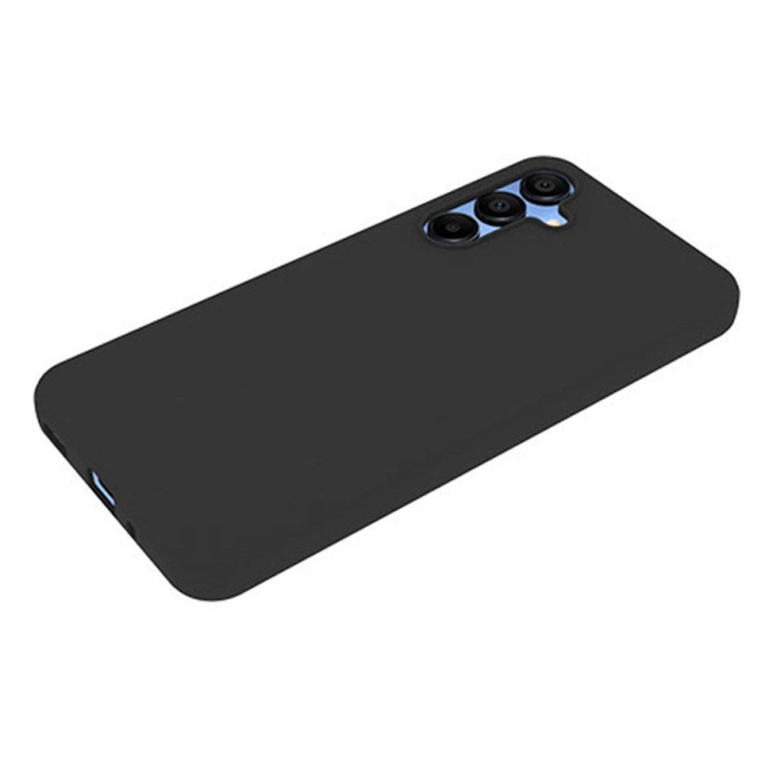 Für Samsung Galaxy A16 Silikon TPU Schutz Hülle Schwarz + H9 Hart Glas Folie-3