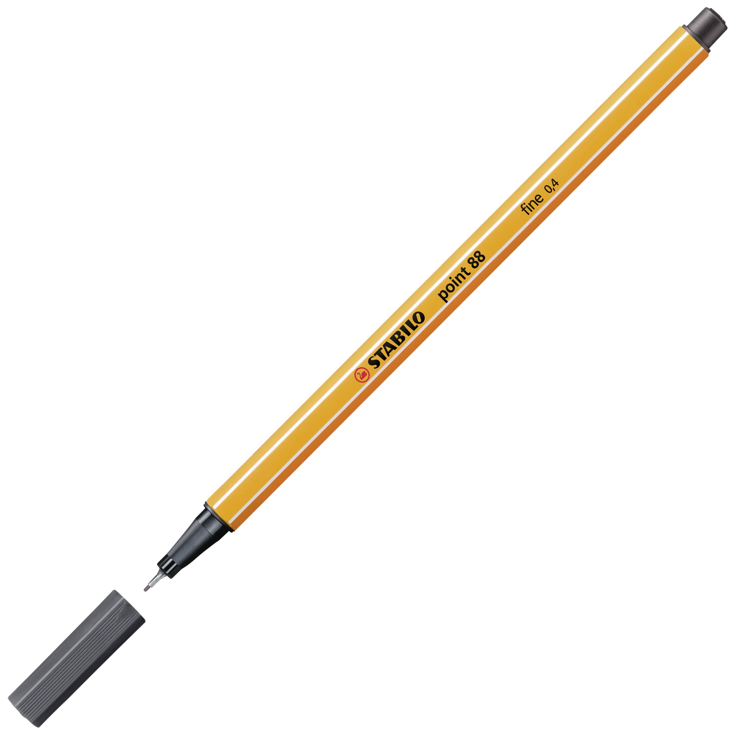 STABILO Fineliner point 88, schwarzgrau-1