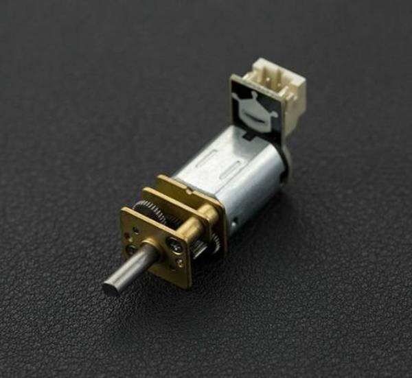 DFRobot Micro Metal Gear Motor mit Connector, 443RPM, 30:1, 1.2kgcm, 40mA Leerlaufstrom, 6V